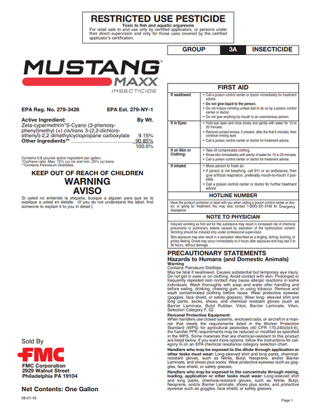 Mustang Maxx Label